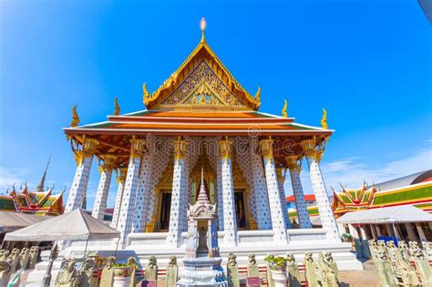 Wat Arun The Temple Of Dawn In Bangkok Thailand Stock Photo Image Of
