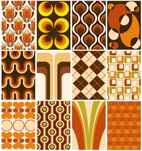 Inspirations For A Retro Living Room Wall Coverings Déco Année 70