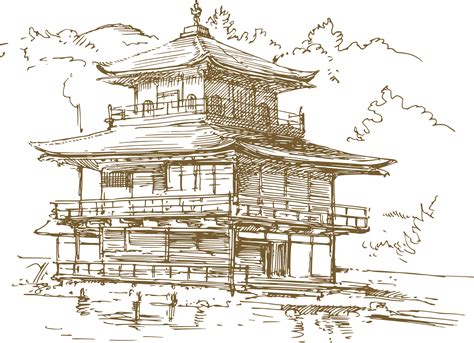 Japanese Buildings Drawings Pictures Amd Hd Photos