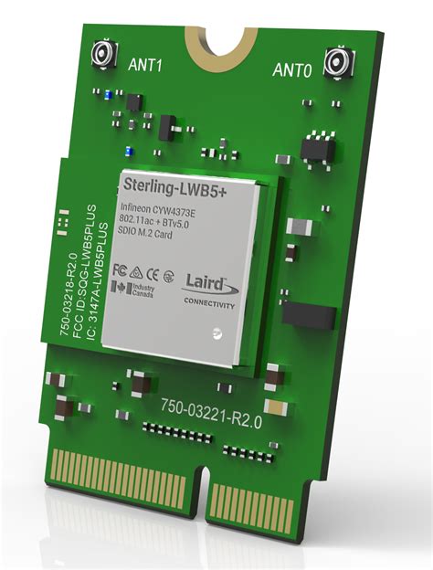 Sterling Lwb5 Wifi 5 Bluetooth 5 Module Laird Connectivity