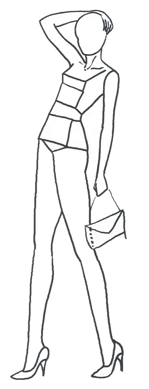 My Road To Becoming A Fashion Designer Free Fashion Figure Templates