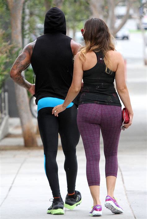 Kelly Brook Has Camel Toe And David Mcintosh Goes Topless After A Day At The Gym Mirror Online