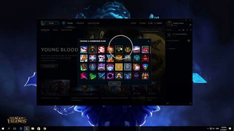 How To Change Summoner Icon In League Of Legends Client