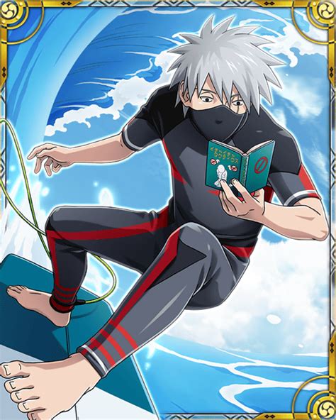 Image Kakashi Hatake Summer Card 1png Naruto Bleach And Sonic