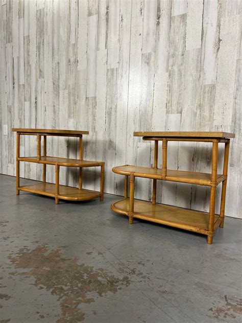 Paul Frankl Style End Tables By Tochiku Of Japan For Sale At 1stdibs