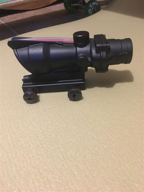 Sold Acog 4x Fixed Scope Hopup Airsoft