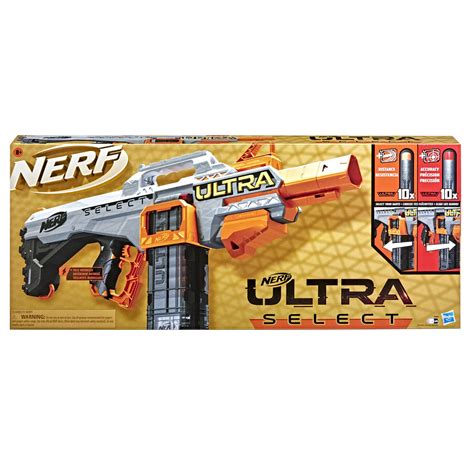 Nerf Ultra Select Fully Motorized Blaster Fire 2 Ways Includes Clips