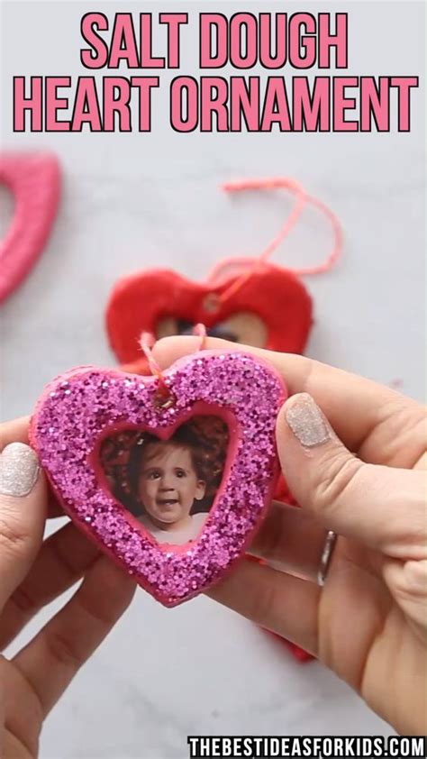 Salt Dough Heart Ornaments The Best Ideas For Kids Valentine Crafts