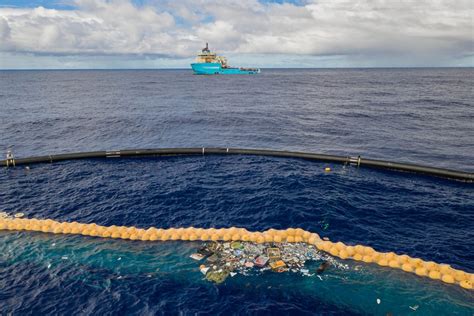 The Ocean Cleanup Finally Started Picking Up Plastic