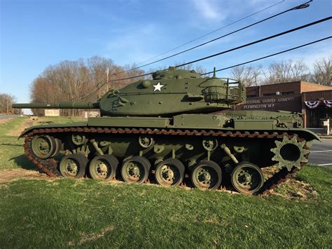An M60a1 Patton This Tank Is Located At A National Guard Armory About