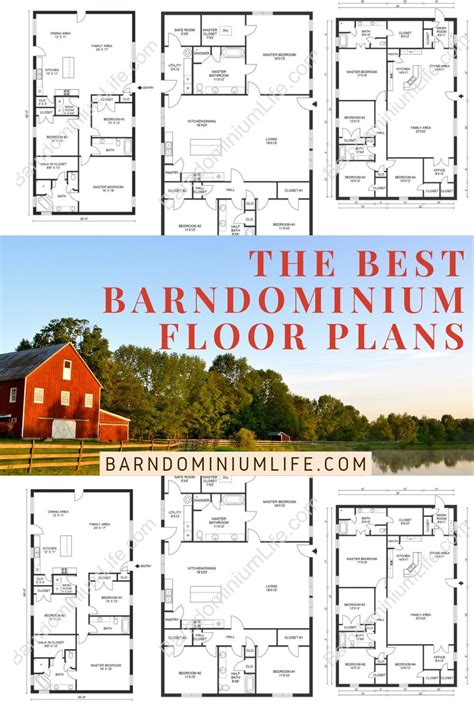 Here Youll Find 20 Of The Most Popular Floor Plans For Barndominiums