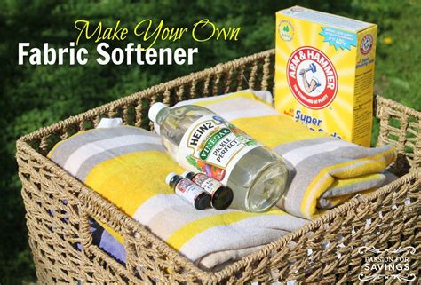 In a spray bottle, mix a diluted essential oil known for how to clean a polyester couch. Homemade Fabric Softener - Passion for Savings | Homemade ...