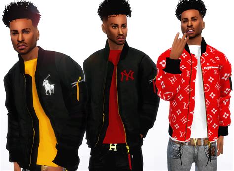 Xxblacksims 808sims Bomber Jacket Recolors Hope You All
