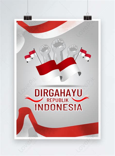 Template Poster Hari Kemerdekaan Indonesia Untuk Diunduh Gratis Lovepik