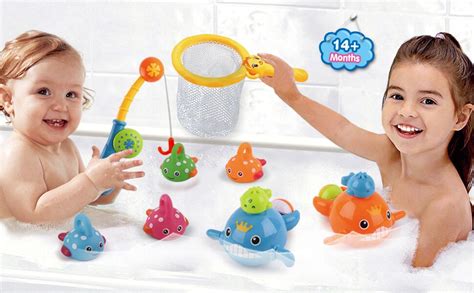 10% voucher applied at checkout. Amazon.com: Dwi Dowellin Baby Bath Toys Mold Free Fishing ...