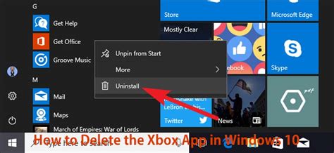 How To Delete The Xbox App In Windows 10 Truegossiper