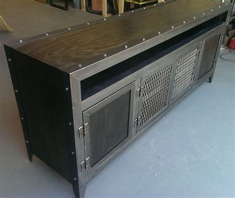 Buy A Custom Industrial Media Console Made To Order From Industrial