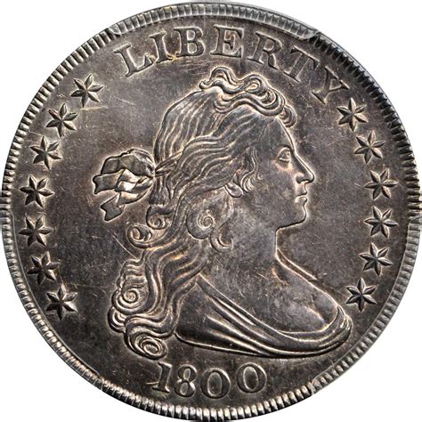 Value of a 1800 BB-196 Draped Bust Silver Dollar | Rare Coin Buyers