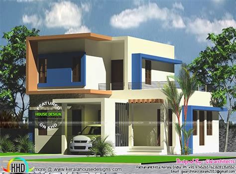 1500 Sq Ft 4 Bedroom Double Floor Home Kerala Home Design Bloglovin