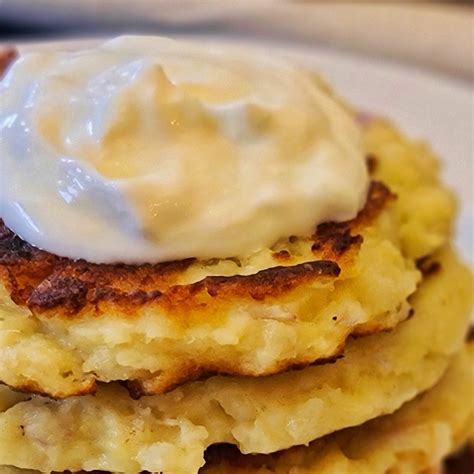 Easy Leftover Mashed Potato Cakes Recipe Amy Ever After