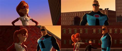 Mr Incredible And Elastigirl Glory Days By Dlee1293847 On Deviantart