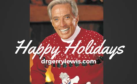 happy holidays dr gerry lewis