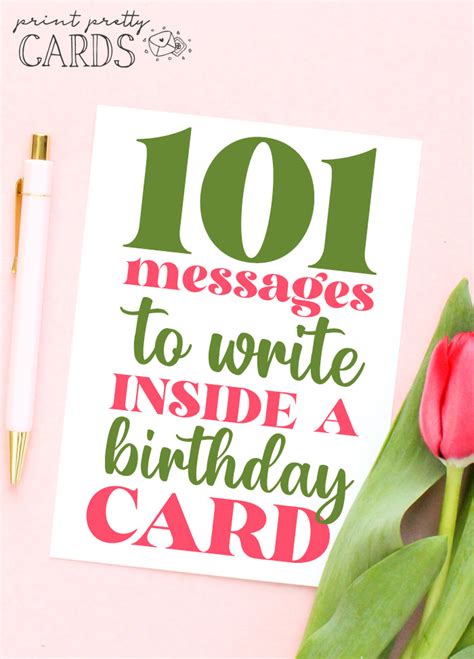 101 Birthday Card Messages Stumped On What To Write In A Birthday Card