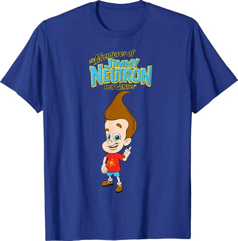 Nickelodeon The Adventures Of Jimmy Neutron T Shirt Clothing