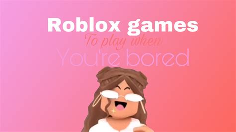 But the scares, suspense, and. Fun roblox games to play when youre bored! - YouTube
