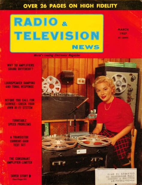 Problems In Metropolitan Tv Reception March 1957 Radio And Television
