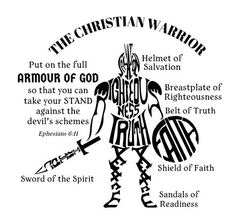 Armor Of God Svgbelt Of Truth Svgsword Of The Spirit