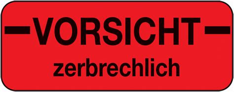 Vorsicht zerbrechlich logo zum ausdrucken versand spedition. Vorsicht zerbrechlich - Rollen-Etiketten aus Papier ...