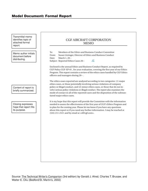 Report Writing Format 34 Examples Format Pdf Examples
