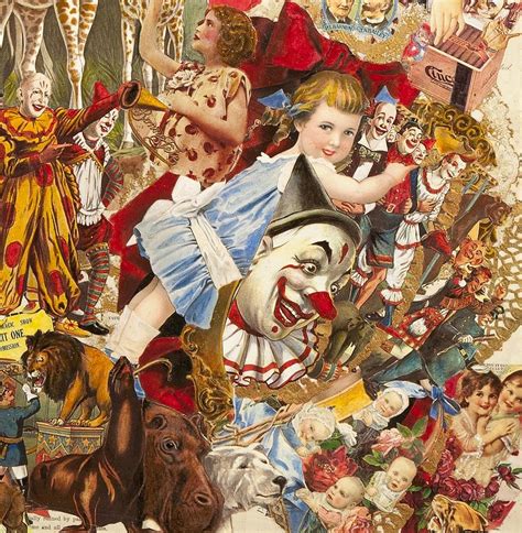 Vintage Circus Collection Painting By Jonell Restivo Pixels