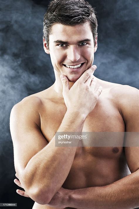Sexy Male Naked Model Looking At Camera Stock Photo Getty Images