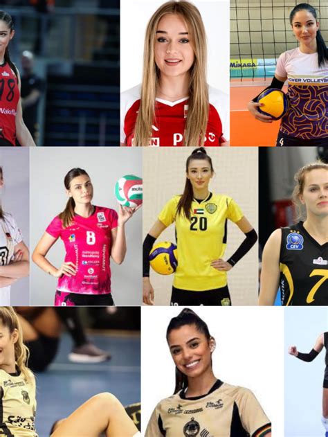 Top 10 Most Beautiful Female Volleyball Players In The World 2023 Top