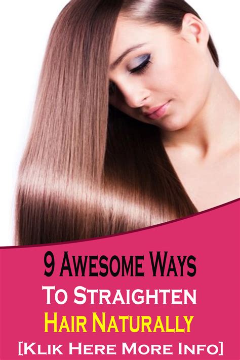9 Awesome Ways To Straighten Hair Naturally Virelabeauty
