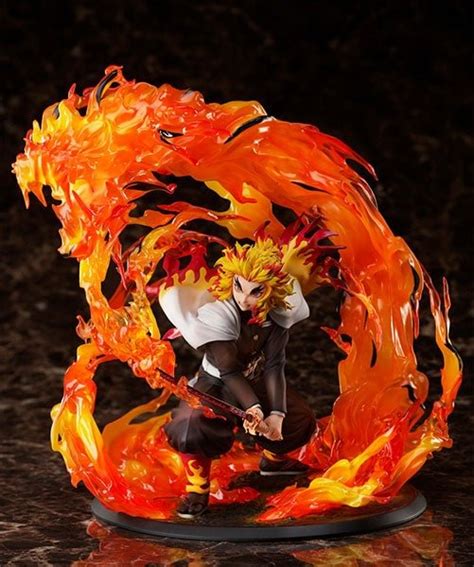 18 Scale Rengoku Kyoujurou With Flame Breathing Ninth Form Rengoku