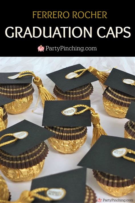 Ferrero Rocher Graduation Caps Recipe Graduation Desserts