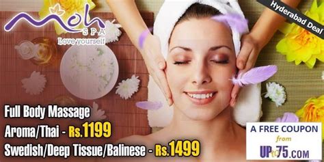 Moh Spa Hyderabad Coupons Deals Massage Offers Discounts