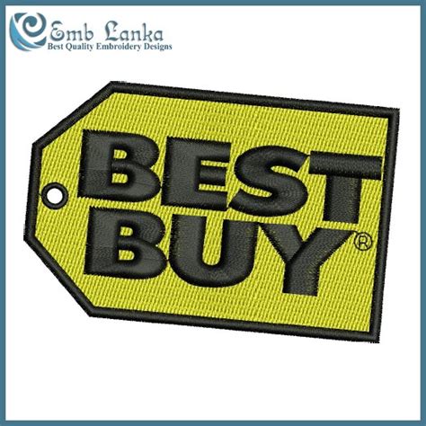 Best Buy Logo Embroidery Design Emblanka