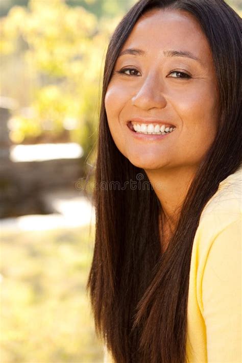 Beautiful Asian Woman Stock Image Image Of Denim Beauty 109517529