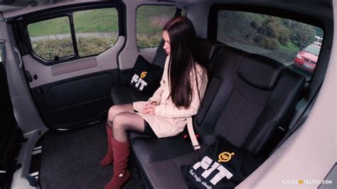 EuroPorn FuckedInTraffic Russian Beauty Arwen Gold Fucks Her Chauffeur George Uhl In The Car