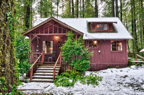 Steiner Log Cabin In Brighwood Oregon Liz Warren Mt Hood Real Estate