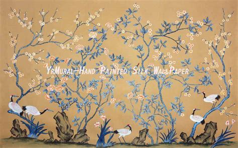 48 Chinese Silk Wallpaper Wallpapersafari