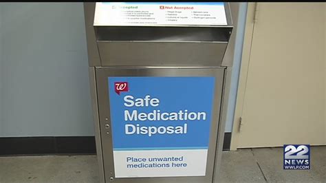 Walgreens Offers A Safe Way To Dispose Of Unused Medication Youtube