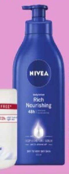 Nivea Body Lotion 625ml Assorted Offer At Dis Chem