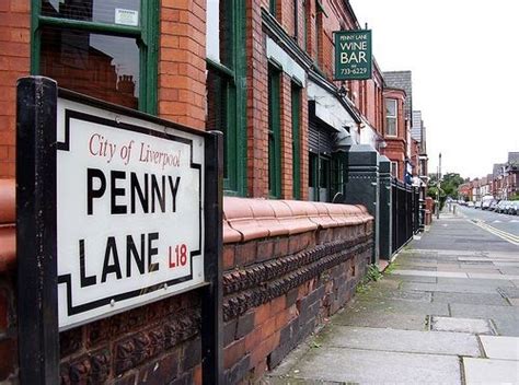 Penny Lane Liverpool England Penny Lane Liverpool