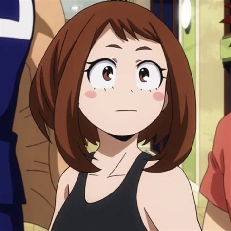 Who protects the heroes when they need protecting? Uraraka Ochako || Boku no Hero Academia | Hero, Hero ...