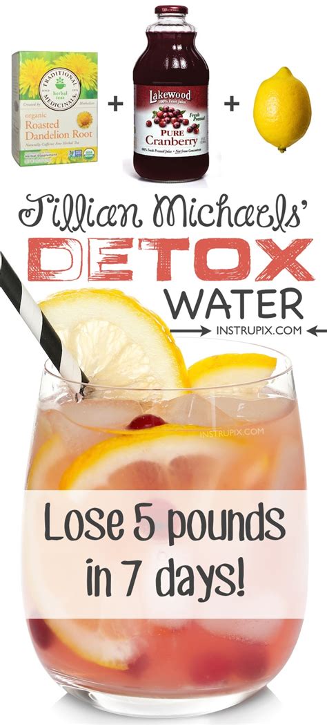 Cleansing Detox Water Recipe To Lose Weight Fast 3 Ingredients